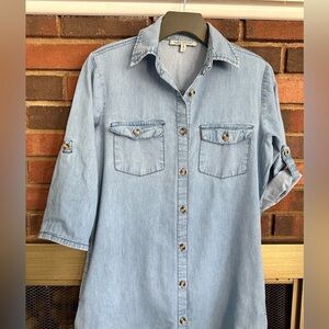 🛍️ s Speed control 3/4 rollup sleeves dress. Excellent condition.